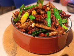 宫爆板筋-山石榴·贵州菜(丰盛里店)