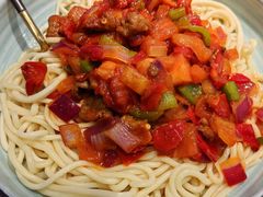 辣皮子炒肉拌面-阿里疆Alijiang·丝路美食·异域风情·清真(长楹天街店)