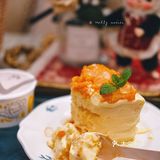 罗森的三角蛋糕切成3片