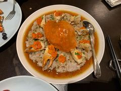 和乐蟹蒸手剁肉饼-广州文华东方酒店·江-由辉师傅主理