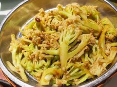 黄豆酱炒台山菜花-大欢喜饭店(江怡路店)