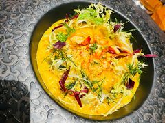 藏红花意大利烩饭配香料龙虾-AZUL by FUEL蓝色·法式酒馆(琶醍店)