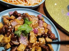 黑胡椒爆炒牛肉粒-楼兰新疆主题餐厅(坂田佳华领汇广场店)