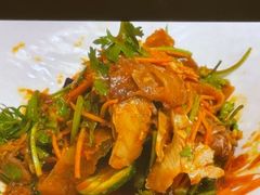 -海派美食·家宴海鲜青岛菜·石锅鲽鱼头(东方城店)