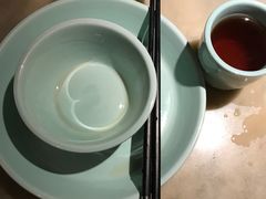 餐具摆设-绿茶餐厅(广州天河城店)