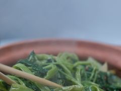 虾酱通菜-凤城康记饭店