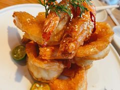 蜜汁酥皮虾-四季民福烤鸭店(前门廊房二条店)