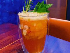 热情百香果冰茶-bluefrog蓝蛙(皇庭广场店)