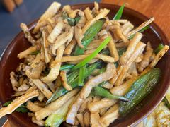 萝卜干炒肉-禧福徕盆盆香川菜馆(北京市朝阳区)