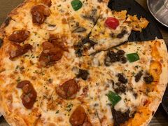 韩式烤牛肉披萨-机器人火炉披萨(爱琴海店)