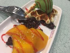 鲜芒果雪糕华夫-松记糖水店(铜锣湾分店)