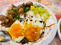 葱油鸡扒双蛋饭-香江姳苑粥饭(人民广场店)