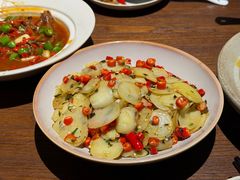 坛菜土豆片-古田村·衢州菜庭院餐厅(天一旗舰店)