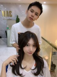 点击看大图 -3AM HAIR SALON染发接发