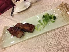 传统蜜汁黑叉烧-麒麟中餐厅·经典粤菜·地道菜式老字号(广州长隆酒店)