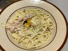 培根鸡肉白酱意面-公园北鹿·铃兰餐厅(齐盛湖店)