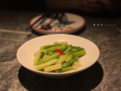 清炒芦笋-新白鹿餐厅(金鹰新街口店)
