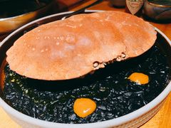 面包蟹墨鱼汁饭-Osteria Garden 生蚝花园餐厅(原进贤路店)