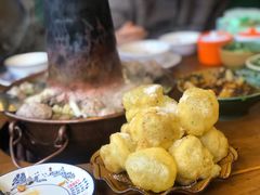 糯米豌豆炸饼-吴天家私坊铜火锅(远达·帝景华廷店)