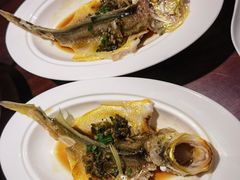 雪菜蒸黄鱼岛小黄鱼-庭院江南菜•烤鸭•非遗传承(丰台总部基地店)