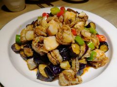 紫山茄拌扇贝-味莊·青岛菜(云霄路店)
