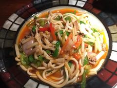 牛肉炒面-楼兰新疆主题餐厅(苏州中心店)