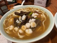 虾爆鳝面-奎元馆.百年奎元.非遗传承(西湖边的解放路店)