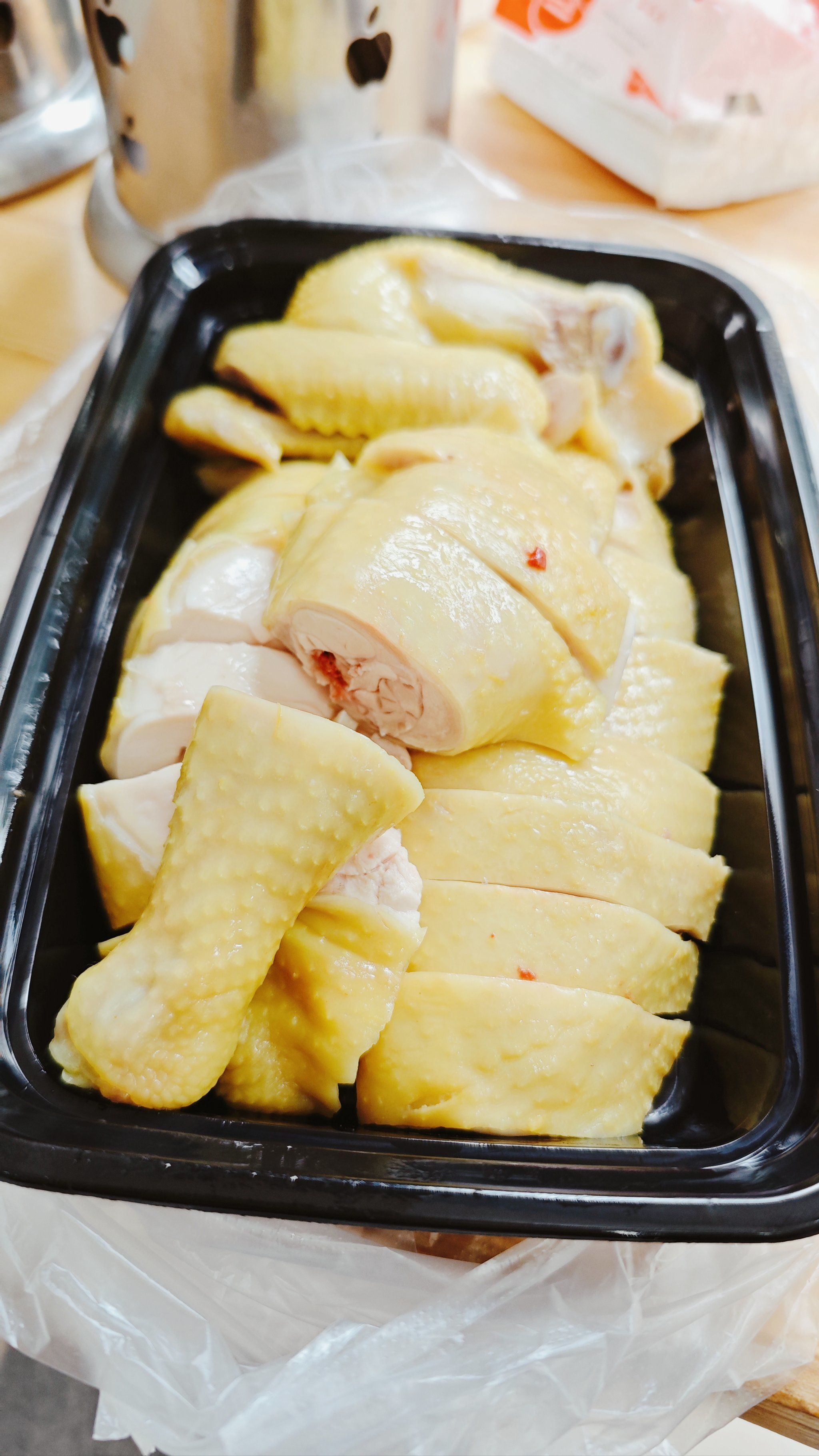 半只白切鸡,一碗海带汤,刚刚好