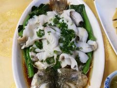 葱油淋切片鲈鱼-和乐喜点(宝岗大道店)