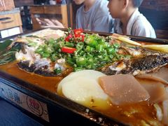 -探鱼·鲜青椒爽麻烤鱼(东城万达广场店)