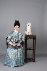 -后宫·古装汉服京剧儿童亲子全家福摄影