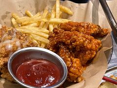 甜辣炸鸡块-山·烤辣鸡韩国料理(西溪路店)