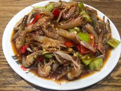 拌嘎巴虾-潮庭·大连海鲜·炭火烧烤·扇贝王(大连店)