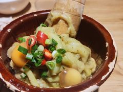 镭钵茄子-嫩芽·重庆菜馆(十八梯露台观景店)