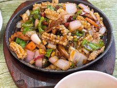 鱿鱼爆牛肉铁板-卢庄(江汉路店)