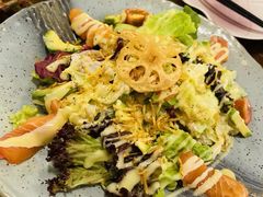 牛油果三文鱼沙拉-白石的深夜食堂(大上海店)