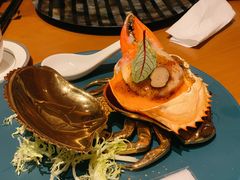西施煎酿蟹钳-广州富力君悦大酒店空中花园