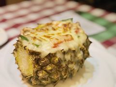 菠萝海鲜焗饭-开心果牛扒城(雍华庭店)