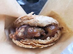 烧饼夹肉-李小老烧饼(常营民族家园店)