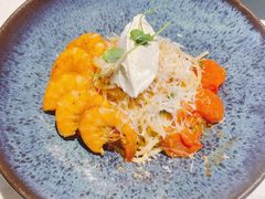 鲜茄茸大虾配马斯卡朋意大利面-BE BRIGHT KITCHEN(正佳广场店)