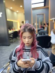 -米可造型烫发染发