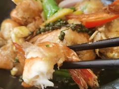 鲜花椒焗大虾-祈胜邨•顺德鱼生•顺德菜(容桂店)