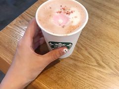 桃花如意茶拿铁-星巴克(天津滨海国际机场1店)