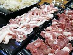 手切东北黑猪肉-果松木炭酸菜铜火锅·外婆参鸡汤