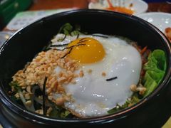 传统石锅拌饭-牛信亭韩国料理·炭火烤肉(紫藤路店)
