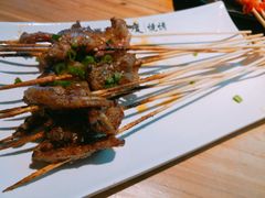 -路边摊小炉子烧烤