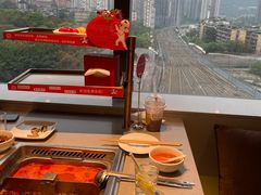 靠窗位-海底捞火锅(龙湖金沙天街店)