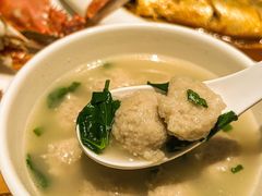 小船黄花鱼丸汤-小船渔村•大连菜•大连焖鱼(明泽街店)