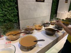 自助调料区-围炉夜话·潮汕卤水火锅(榕江店)