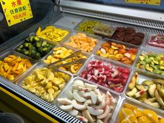 自助取餐区-老炳·七丛松甘草水果